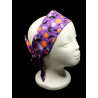 Purple Halloween Self Tie Headband