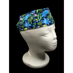 Watercolour Turtles Self Tie Headband