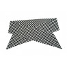 Chequered Flag Self Tie Headband