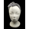 Chequered Flag Self Tie Headband
