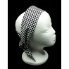 Chequered Flag Self Tie Headband