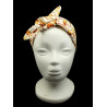 Continental Coffee Self Tie Headband