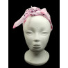 Pink Cowgirl Boots Self Tie Headband