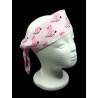 Pink Cowgirl Boots Self Tie Headband