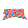 Summer Rainbow Spots Self Tie Headband