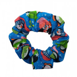 Christmas Blue Cute Penuins...