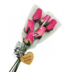 Special Teacher Wooden Rose...
