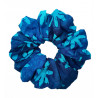Blue Daisy Batik Mega Scrunchie