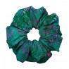 Teal Batik Mega Scrunchie