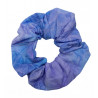 Purple Crushed Batik Scrunchie