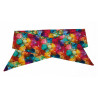 Rainbow Bubbles Self Tie Headband