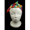 Rainbow Bubbles Self Tie Headband