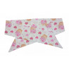 Pink Cupcakes & Hearts Self Tie Headband