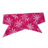 Pink Daisy Batik Self Tie Headband