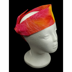 Sunshine Crushed Batik Self Tie Headband