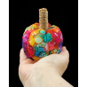 Rainbow Bubbles Scented Fabric Pumpkin