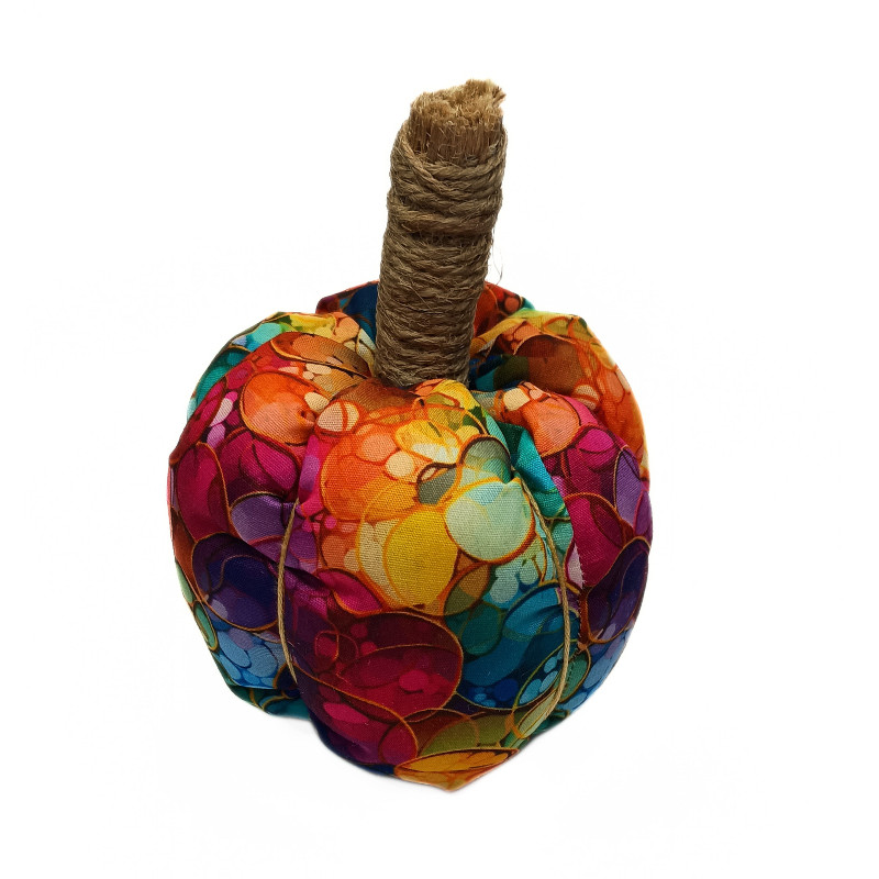 Rainbow Bubbles Scented Fabric Pumpkin