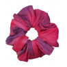 Pink & Purple Crushed Batik Mega Scrunchie