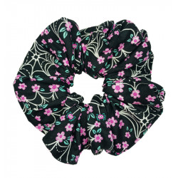 Floral Spiders Web Mega Scrunchie