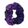 Glow in the Dark Purple Bats Scrunchie