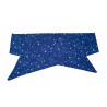 Blue Shimmer Stars Self Tie Headband