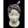 Floral Spiders Web Self Tie Headband