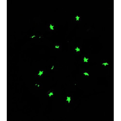 Glow in the Dark Grey Cats Scrunchie