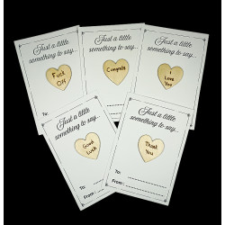Just A Little Something To Say... Token Heart Gift