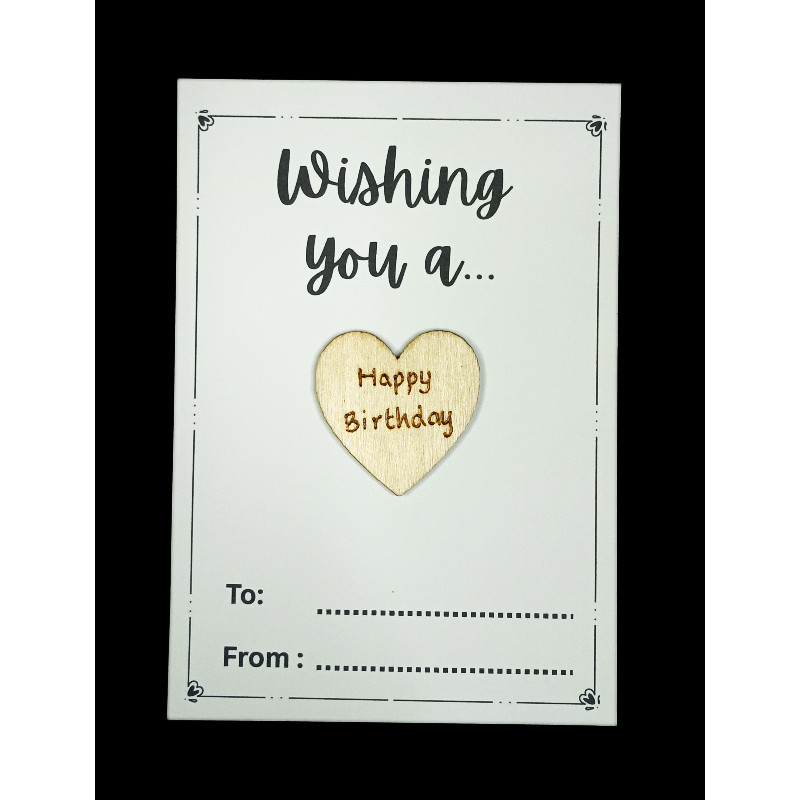 Wishing you a...Token Heart Gift