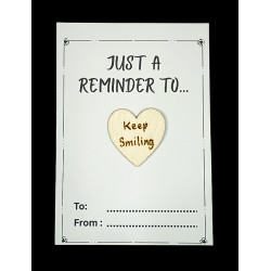 Just A Reminder To... Token Heart Gift