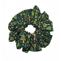 Green Mushroom Mega Scrunchie