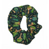 Green Mushroom Scrunchie