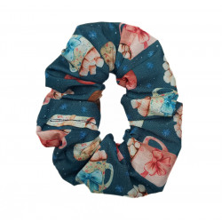 Christmas Hot Chocolate Scrunchie