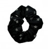 Black & Silver Stars Scrunchie