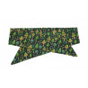 Green Mushroom Self Tie Headband