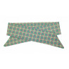 Teal & Pink Floral Self Tie Headband