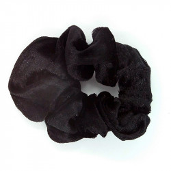 Black Velvet Hair Scrunchie