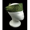 Christmas Green, Gold & Purple Stars Self Tie Headband