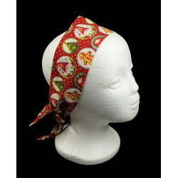 Christmas Treats Self Tie Headband