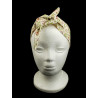 Christmas Robins & Twigs Self Tie Headband
