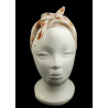 Christmas Gingerbread, Candy Canes & Bows Self Tie Headband