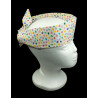 Rainbow Confetti Self Tie Headband
