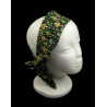 Green Mushroom Self Tie Headband