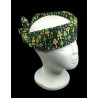 Green Mushroom Self Tie Headband