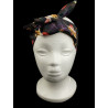 Christmas Highland Cows Self Tie Headband