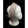 Christmas Snowflakes & Thistles Self Tie Headband