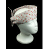Christmas Snowflakes & Thistles Self Tie Headband