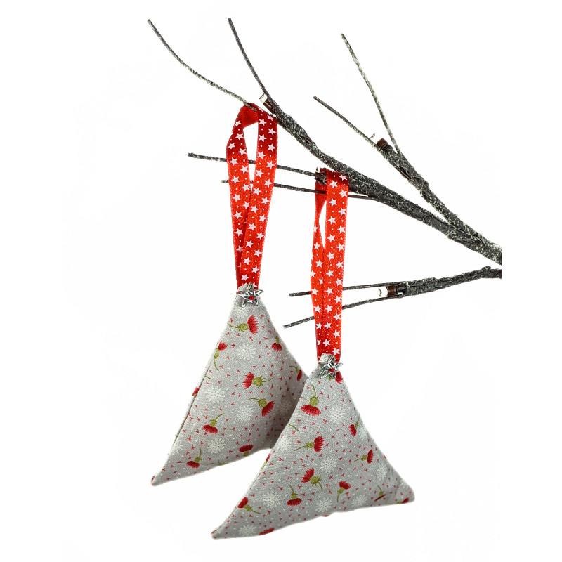 Christmas Scented Tree Decorations - Snowflakes & Thistles