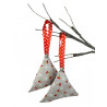 Christmas Scented Tree Decorations - Snowflakes & Thistles