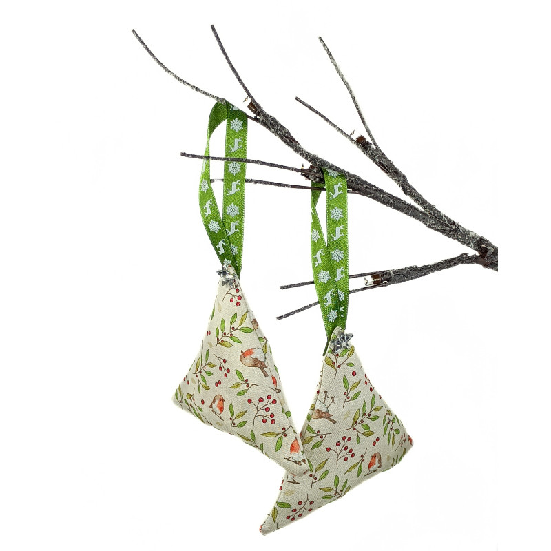 Christmas Scented Tree Decorations - Robins & Twigs